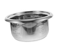 AUTSUPPL Cuiseur à Riz Inox Pot Intérieur Polyvalent Capacité Importante Pour Cuisson Et Pâtisserie Maison Remplacement Cuve Électrique