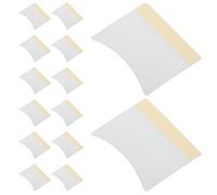 AUTSUPPL Disques de Coton Non Tissés Visage 40 Pièces Doux Peluches Patchs Yeux pour Extensions de Cils pour Démaquillage et Soins Oculaires en Voyage