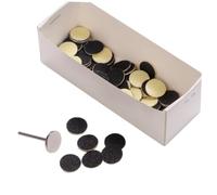 AUTSUPPL Disques de Ponçage Papier de Verre 50 Pièces 15 Mm Auto-adhésif pour Râpe Pédicure Électrique Élimination Callosités Talons Usage Domestique