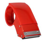 AUTSUPPL Distributeur de Ruban Adhésif Métal Robuste Support de Bureau Portable avec Coupe-ruban Pratique pour Maison École et Bureau
