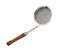 AUTSUPPL Écumoire Inox à Manche Long avec Filtre Maille Fine pour Cuisson Huile et Égouttage Aliments Cuillère Passoire pour Légumes Pâtes et Friture