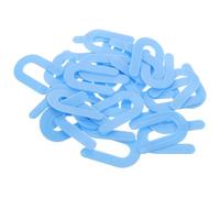 AUTSUPPL Entretoises de Carrelage U Forme 1/16 Pouce, 100 Pièces en Plastique Bleu, Croisillons pour Joints de Carrelage, Outil Autonivelant pour Pose de Sols, Système de Nivellement