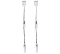 AUTSUPPL Extracteur de Points Noirs Visage en Acier Inoxydable 2pcs Prise Confortable Outil de Beauté pour Femmes Nettoyage des Pores