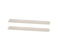 AUTSUPPL Glissière Tiroir Auto-adhésive Blanche en Hips Stable pour Tiroirs, pour Commodes et Armoires, 1 Set de Rails Coulissants Sécurisés