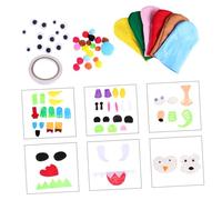 AUTSUPPL Kit Artisanat DIY Feutrine pour Marionnettes à Main Activité Manuelle Garçon Fille Matériel pour Créativité et Développement Manuel