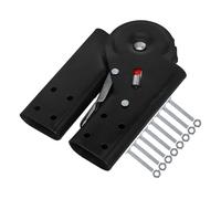 AUTSUPPL Kit Charnière de Verrouillage pour Échelle Pliante en Aluminium 5 Cm avec Visserie Complète, Accessoires de Quincaillerie Robustes pour Échelle de Grenier, Pièces de Rechange