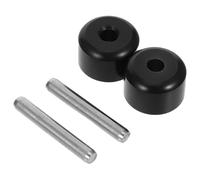 AUTSUPPL Kit de Réparation de Roulettes de Rechange pour Réparation D'appareils Ménagers Lot de 2 en Plastique et Fer Résistantes à L'usure Mouvement Fluide pour Aspirateur