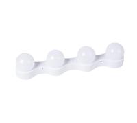 AUTSUPPL Lampe LED pour Miroir de Maquillage Portable Ampoules à Ventouse Lumière Blanche Monochrome Éclairage Vanity Sans Outils pour Salle de Bain et Voyage