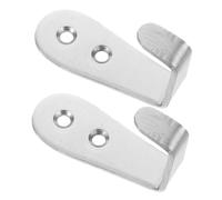 AUTSUPPL Lot de 2 crochets robustes en acier inoxydable pour échelle de lit superposé pour une installation facile, matériel de rechange polyvalent compatible avec différents styles d'échelle