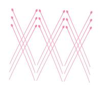 AUTSUPPL Lot De 30 Aiguilles De Permanente Rose Taille Standard En Polypropylène Anti-marques Accessoires De Coiffure Pour Professionnels Et Usage Salon Permanente Sans Traces