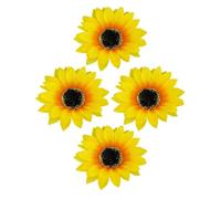 AUTSUPPL Lot de 4 Pinces à Cheveux à Fleurs Tropicales Légères et Polyvalentes pour Plage et Vacances, pour Accompagner Vos Sandales Femme