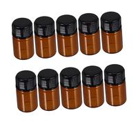 AUTSUPPL Lot de 50 Mini Bouteilles de Parfum de 2 Ml avec Fermeture Hermétique Et Ouvre-bouteille pour Échantillons de Cosmétiques Distributeurs de Lotion Adapté Aux Voyages