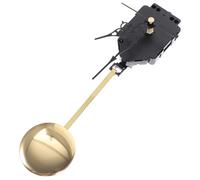 AUTSUPPL Mécanisme Horloge Murale Silencieux avec Balancier pour Remplacement DIY Kit Complet de Horloge à Quartz Mouvement Pendule Pile Adapté à Décoration Maison et Bureau