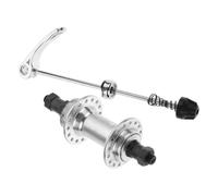AUTSUPPL Moyeu de Vélo de Montagne à Dégagement Rapide, 32 Trous | Alliage D'aluminium, Argenté, pour Bicyclette, Stabilité Renforcée, Rigidité Accrue, Style Soigné