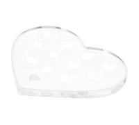 AUTSUPPL Palette De Collage Pour Extensions De Cils Outil De Pose De Faux Cils Support En Verre Léger Et Solide Pour Salons Et Soins à Domicile