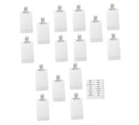 AUTSUPPL Paquet De Distribution De Lotion 16 Pièces 100 Ml Paquet à Shampoing Étanches Pour Voyage Compact Portables Étiquette Étanche