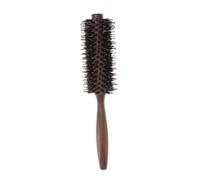 AUTSUPPL Peigne À Friser En Poils De Porc Brosse À Cheveux Bouclés Peigne À Boucler Courbe Rond Démêlant Brosse À Friser Circulaire Sèche-Cheveux Couleur