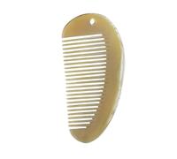 AUTSUPPL Peigne de Massage en Corne de Peigne Antistatique à Dents Fines pour Cheveux Convient au Démêlage Coiffage Usage Professionnel et Familial Texture 1 Pièce