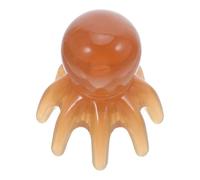 AUTSUPPL Peigne de Massage Forme Pieuvre à Huit Griffes Cuir Chevelu en Résine Design Portable Innovant et Relaxation du Crâne pour Voyages