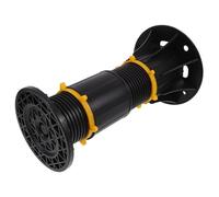 AUTSUPPL Pied de Support de Lit Réglable 21-34 Cm en Métal Renforcé, Support Central pour Cadre et Lattes de Lit, Pieds de Meuble Robustes Adaptés Sommiers, Canapés et Armoires