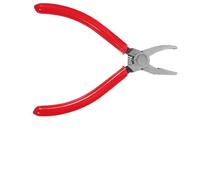 AUTSUPPL Pince à Briser le Verre 6 Pouces Mors Incurvés, Outil Robuste pour Travail du Vitrail et Mosaïque, Fournitures pour Vitraux, Découpe Précise sans Éclats, Accessoire Artisanal