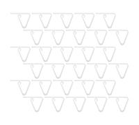 AUTSUPPL Pinces à Nappe 30 Pièces Transparentes Lot Clips pour Nappes de Table en Plastique, Usage Extérieur et Salle à Manger