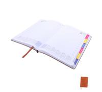 AUTSUPPL Planner Daily Weekly Monthly Habit Tracker Notebook With Sturdy Cover Rounded Corners Appointment Book For School And Office