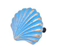 AUTSUPPL Poignée de Tiroir Fonte Bleue Motif Poignée de Meuble Cabinet Style Bord de Mer Design Méditerranéen Facile à Installer pour Commode et Armoire