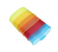 AUTSUPPL Porte-sachets de Thé Suspendu Crochet de Tasse, Support Organisateur Multifonction 4 Couleurs Mixtes en Plastique, pour Bureau et Maison, Lot de 4 Pièces