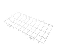 AUTSUPPL Protection pour Panneau de Sortie en Acier Inoxydable Blanc, Couvercle Métallique pour Éclairage de Secours, Robuste et Anti-coup de Pied