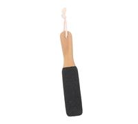 AUTSUPPL Râpe à Pied Double Face avec Manche Bois Outil Exfoliant pour Soins des Élimine Peau Morte et Callosités Accessoire Pratique pour Pédicure et Nettoyage des Ongles