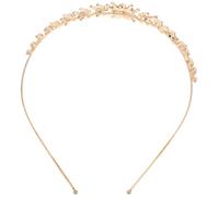 AUTSUPPL Rhinestone Bridal Headband With Claw Chain Elegant Crown Hairpiece For Wedding And Party Secure Fit Bridal Hair Accessories For Brides And Bridesmaids In