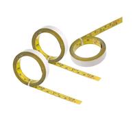 AUTSUPPL Rouleau De 3 Rouleaux De Ruban Adhésif Pour Dessin D'Autocollants Pouces Et Impérial Pour Établi De Travail Du Règle Métrique Auto-Adhésif Support En Acier