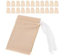 AUTSUPPL Sachets de Thé Vides Jetables 300 Pièces 8X6Cm Cordon pour Infusion d'Herbes Aromatiques et Épices