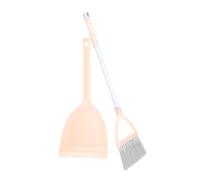 AUTSUPPL Set Balayette et Pelle à Poussière Plastique pour Garçon Fille Balai Miniature Léger et Maniable Aide Au Ménage pour Filles et Garçons Éducatif pour Nettoyage à Domicile Cadeau