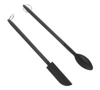 AUTSUPPL Spatule Silicone Mini pour Maquillage et Confiture Cuillère Multi-usage Silicone avec Manche Rallongé Léger et Pratique pour Tartiner et Enduire