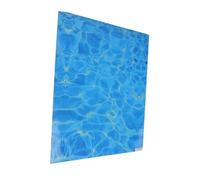 AUTSUPPL Sticker Décoratif Effet Ondulations Eau pour Murs et Tables de Sable Autocollant Adhésif Simulation Surface Aquatique pour Décoration Murale DIY