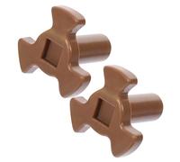 AUTSUPPL Support Coupleur Plateau Tournant Micro-ondes de Y, Lot de 2 Pièces, Pièce de Rechange en Plastique Résistant, Compatible Divers Modèles, Accessoire Essentiel pour Four