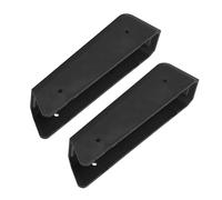 AUTSUPPL Support en Plastique Noir pour Balance Espresso avec Fixation Murale, Adhésif et Vis Inclus, Idéal pour Organisation sous Étagère en Cuisine