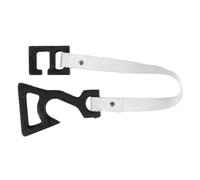 AUTSUPPL Support Mural pour Tuyau et Rallonge Électrique en Fonte Blanche, Design Robuste et Fonctionnel, pour Rangement Garage et Organisation