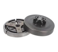 AUTSUPPL Tambour d'embrayage renforcé pignon d'engrenage de tronçonneuse 1 Set Fer système d'entraînement de tronçonneuse pour Chainsaw Garden Use Stable Operation efficient Power