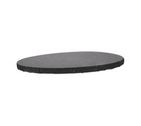 AUTSUPPL Toile Ronde Noire Cadre Toile Tendue pour Peinture à Huile Cadre de Décoration Murale Simple et Pratique Support Polyvalent pour Artistes et Étudiants Art