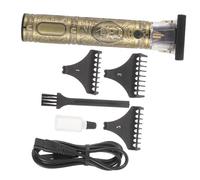 AUTSUPPL Tondeuse Électrique Homme Bouddha Tête Vintage USB Rechargeable Puissante avec Lames Précises et Peignes Ajustables pour Coupe Cheveux DIY Salon