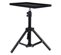 AUTSUPPL Trépied de Projecteur Réglable en Abs et Fer, Stabilité Renforcée, Taille Télescopique 30-50cm, Support Multifonction pour Bureau ou Sol