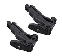 AUTSUPPL Trépied Portable pour Caméra d'action 2pcs en Plastique Compact Noir, Support Mini pour Appareil Photo, pour Diffusion en Direct et Appels Vidéo
