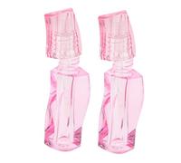 AUTSUPPL Tubes De Gloss à Lèvres Torsadés Semi-transparents 2 Pièces 3 Ml Tube Vide Pour Maquillage Voyage Usage Quotidien