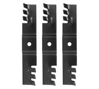 Autsurles Lot de 3 lames de tondeuse mulching pour Cub Cadet GT2148 Recon Z-Force LZ48 PRO-Z 100 02005017-X 122 cm