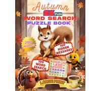 Autumn 2X Fun Word Search Puzzle book: 100 Large Print Puzzles with 2000 Words, 100 Inspiring Bible Verse of Hidden Messages, & Beautiful Themed ... & Fall for Teens, Adults & Seniors