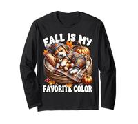 Autumn Beagle Dog for Puppy Lover Fall is My Favorite Color Manche Longue