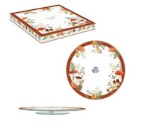 Autumn Breeze - plat à tarte ou plateau à fromage tournant en verre 35 cm - EASYLIFE